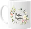 Kaffee-Tasse Beste Mama der Welt Muttertag Watercolor Produktbild-Vorschau 2