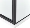 BELIANI Duschkabine Schwarz aus Sicherheitsglas Aluminium Produktbild-Vorschau 8