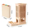 Montessori Holz-Brettspiel – 3-in-1 mit 40 bunten Stäbchen, Produktbild-Vorschau 9