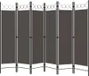vidaXL 6 pezzi divisorio antracite 240 x 180 cm Anteprima dell’immagine prodotto 1