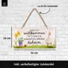 Retro Blechschild HERZLICH WILLKOMMEN Schild - willkommen Produktbild-Vorschau 5
