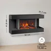 Cheminée électrique KAMINIO LIZ - Cheminée murale Voir les images du produit 12
