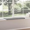 vidaXL Bankkissen Samt Hellgrau Tiefe 35 cm Produktbild-Vorschau 4