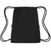 Nike Heritage Drawstring Bag Black/Black/White 10 L Sáček Náhled obrázku produktu 13