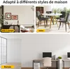 okwish Tavolo da cucina rotondo Tavolo da pranzo in MDF per Anteprima dell’immagine prodotto 4