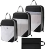 OKWISH 4 Stück Packing Cubes Kleidertaschen Koffer Produktbild-Vorschau 3
