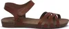 Mustang Sandalen Plat  Sandalen Plat - Cognac - Maat 39 Voir les images du produit 8