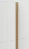 Polysan ESCA GOLD MATT Dusch-Glasteil, Wandmontage, Glas Produktbild-Vorschau 2