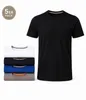 Mivaro Herren T-Shirt 5er Pack Basic Rundhals - Männer Produktbild-Vorschau 1