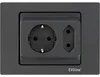 Presa EVOline Spin, presa Schuko, presa Euro, presa da Anteprima dell’immagine prodotto 3