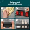 Duschablage ohne Bohren, Duschkorb Wandregal, Duschregal Produktbild-Vorschau 4