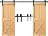 VEVOR Schiebetürbeschläge Set, 11FT Schiebetür Set, 330LBS Produktbild-Vorschau 2