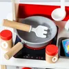 Spielküche Moltó 21293 Holz Rot (10 pcs) Produktbild-Vorschau 5