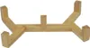 A wooden stand for a bowl or similar item, shown against a white background. Produktbild-Vorschau
