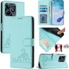 Leder Hülle für Realme Note 50 / C51 / C53 / Narzo N53 Süße Produktbild-Vorschau 1