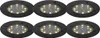 6er Set Bodenstrahler Schwarz inkl  LED IP65 Solar Terry Produktbild-Vorschau 1