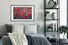 MuchoWow® Gerahmtes Poster Rote Mohnblumen in einem Produktbild-Vorschau 2