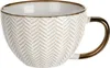 Set di 4 tazze Excellent Houseware, Vetroceramica, 15x12x8 Anteprima dell’immagine prodotto 6