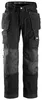 A pair of black work pants with multiple pockets. Produktbild-Vorschau