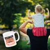 Danke Papa, ... Kaffeebecher in orange mit Spruch für den Produktbild-Vorschau 3