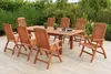 Merxx Maracaibo Gartenmöbel Set 9tlg., 8 Klappsessel, Produktbild-Vorschau 2