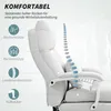 HOMCOM Bürostuhl Ergonomisch Schreibtischstuhl mit Produktbild-Vorschau 4