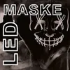 LED Maske Halloween für Erwachsene Purge-Style leuchtende Produktbild-Vorschau 3
