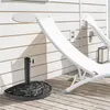 Yaheetech Halbrunder Sonnenschirmständer 9 kg, Retro Produktbild-Vorschau 3