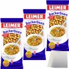 Leimer Backerbsen 3er Pack (3x200g Packung) + usy Block Produktbild-Vorschau 1