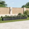 vidaXL Letto da giardino rialzato in acciaio zincato Anteprima dell’immagine prodotto 1
