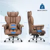 Bürostuhl mit Fußstütze - Ergonomischer Schreibtischstuhl Produktbild-Vorschau 3