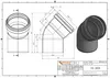 KG2000-B Bogen 45° für SN10/SN16 DN 160 mm Produktbild-Vorschau 3
