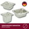 HOOZ GN Behälter 1/6 Edelstahl, 100 mm Höhe Wärmebehälter Produktbild-Vorschau 2