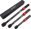 HASKYY 3tlg Drehmomentschlüssel Set 1/4" 1/2" 1-10Nm Produktbild-Vorschau 1