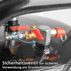 Close-up of a safety valve on a compressed air system. Anteprima dell’immagine prodotto