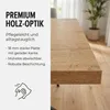 Esstisch Jeanne | 110 x 70 cm | Holz-Optik mit gerader Produktbild-Vorschau 4