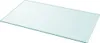 A rectangular glass tabletop is shown from a slightly elevated angle against a white background. Produktbild-Vorschau