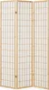 Homestyle4u 68, Paravent Raumteiler 3 teilig, Holz Natur, Produktbild-Vorschau 2