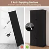 Armadio da cucina COSTWAY, armadio dispensa da 184 cm, Anteprima dell’immagine prodotto 6