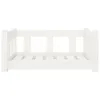 vidaXL Legowisko dla psa białe 65,5x50,5x28 cm lite drewno Podgląd zdjęcia produktu 9