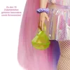 Barbie Poupée extra aux longs cheveux pastel, animal de Voir les images du produit 12