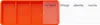 Tablettendose Orange 4 Fächer für 1 Tag – Ihre Organisation Produktbild-Vorschau 2