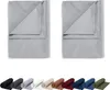 DOPPELPACK Renforce Bettlaken ohne Gummizug 140x200 cm Produktbild-Vorschau 1