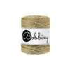 Bobbiny 3PLY Macramé Rope 3 mm 50 m Metallic Gold Schnur Produktbild-Vorschau 1
