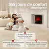 Cheminée électrique KAMINIO LENI - Poêle électrique avec Voir les images du produit 5