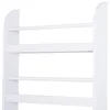 HOMCOM Wand-Bücherregal mit 4 Ablagen, Kinder-Bücherregal Produktbild-Vorschau 9