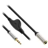 InLine Slim Audio Kabel Klinke 3,5mm ST / BU, mit Produktbild-Vorschau 1
