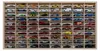 Wandregal für 80 Modellautos 1:64, hängende Holzvitrine für Produktbild-Vorschau 7