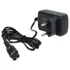 A black power adapter with a cord and plug is shown against a white background. Produktbild-Vorschau