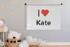MuchoWow® Wandteppich Wandbehang Ich liebe - Kate - Mädchen Produktbild-Vorschau 3